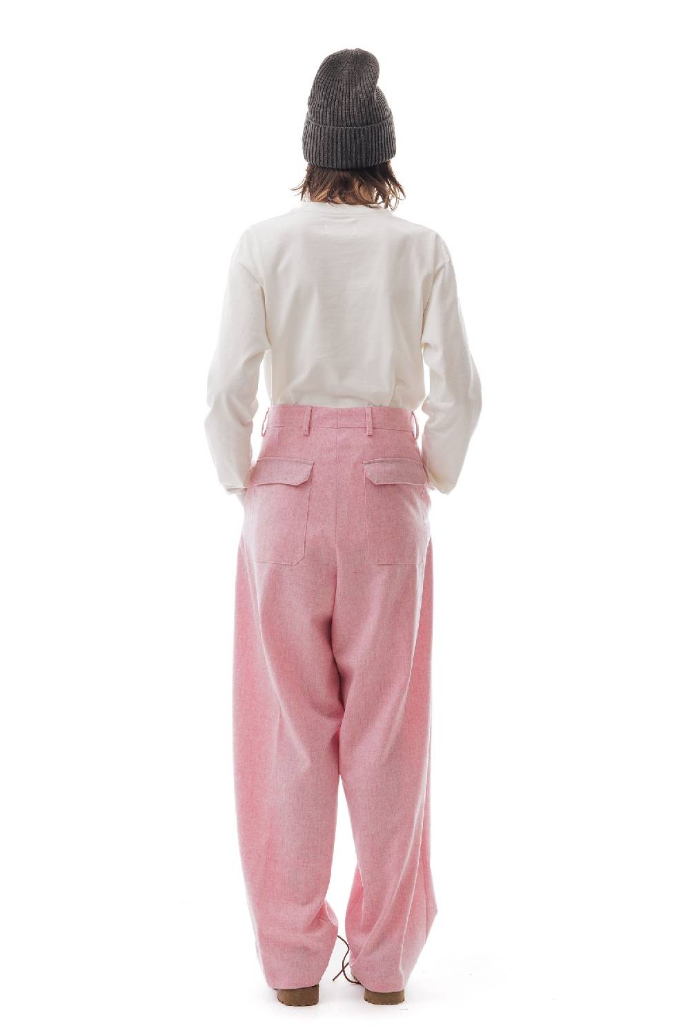 Lc23 Shetland Double Pence Trousers Pink Offerta