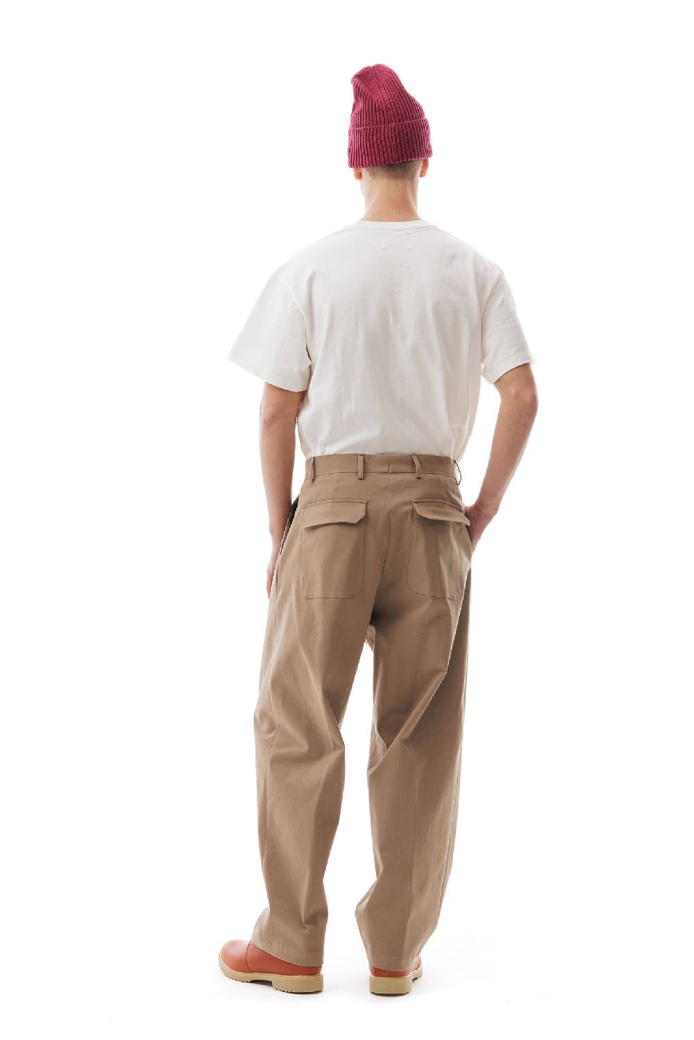 Lc23 Gabardina Double Pence Trousers Beige Online