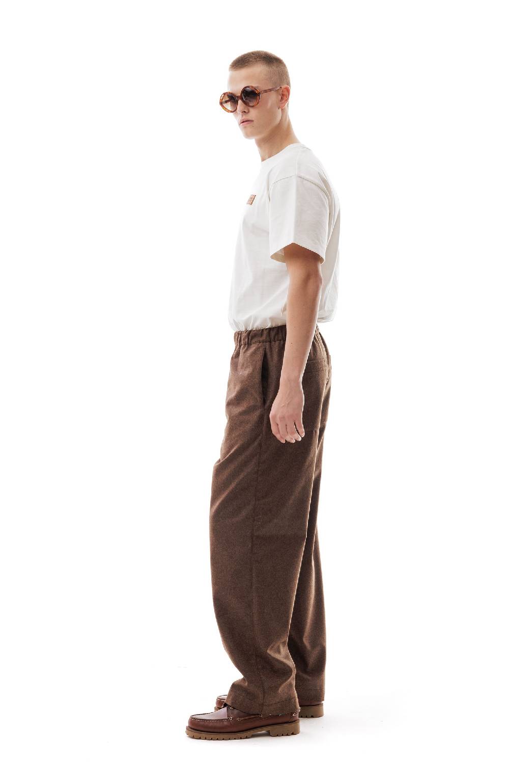Lc23 WR Wool Pants Brown Outlet