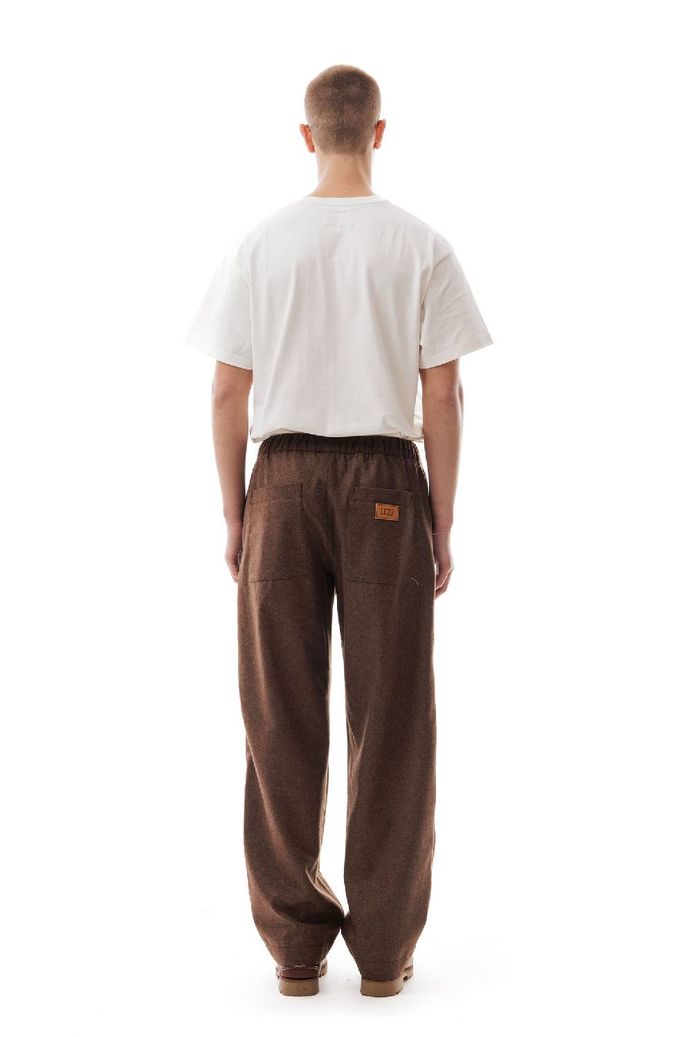 Lc23 WR Wool Pants Brown Outlet