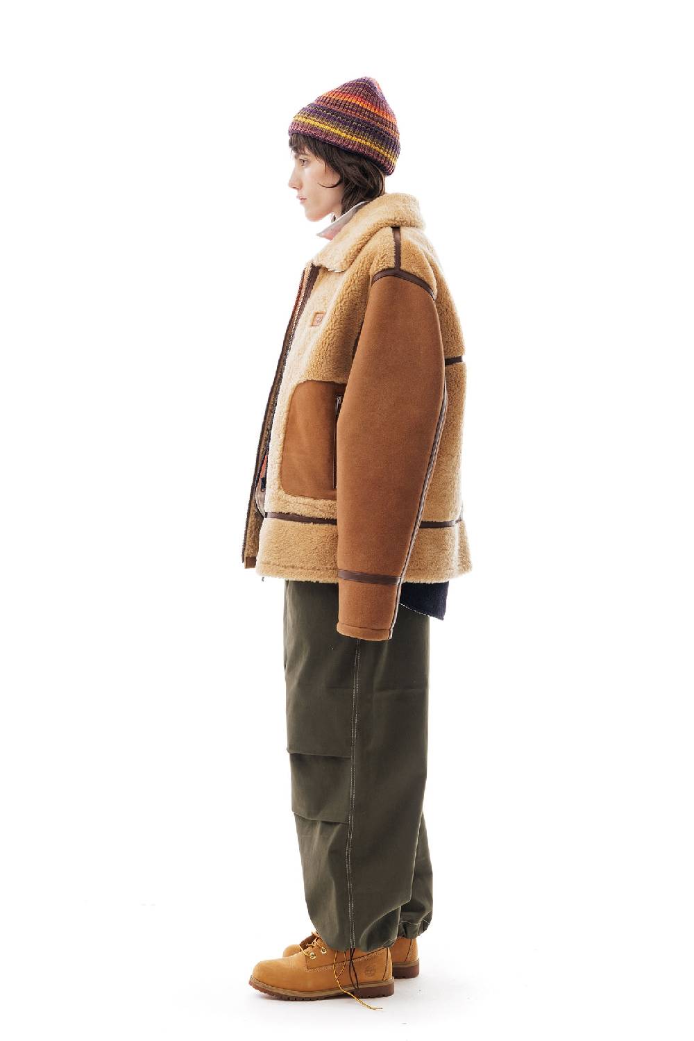 Lc23 Two-Side Shearling Jacket Nuova