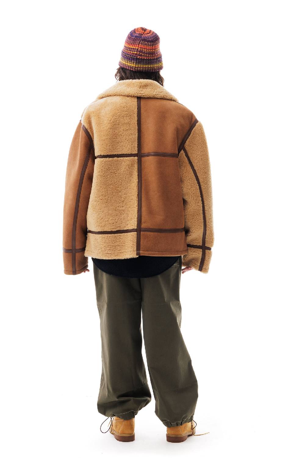 Lc23 Two-Side Shearling Jacket Nuova