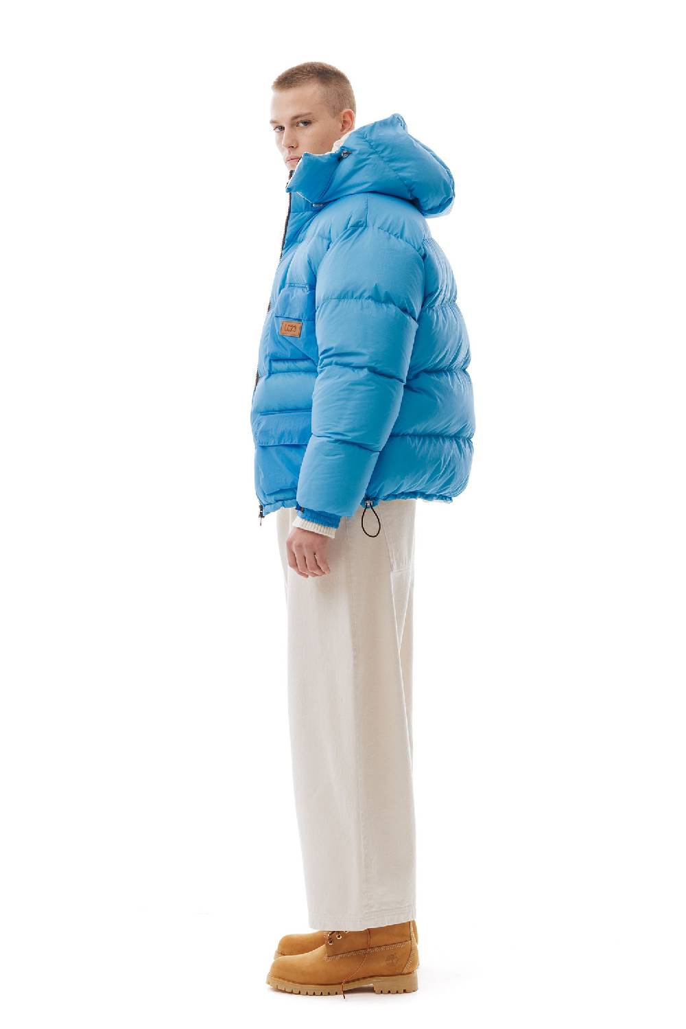 Lc23 Multipocket Down Jacket Blue Italia