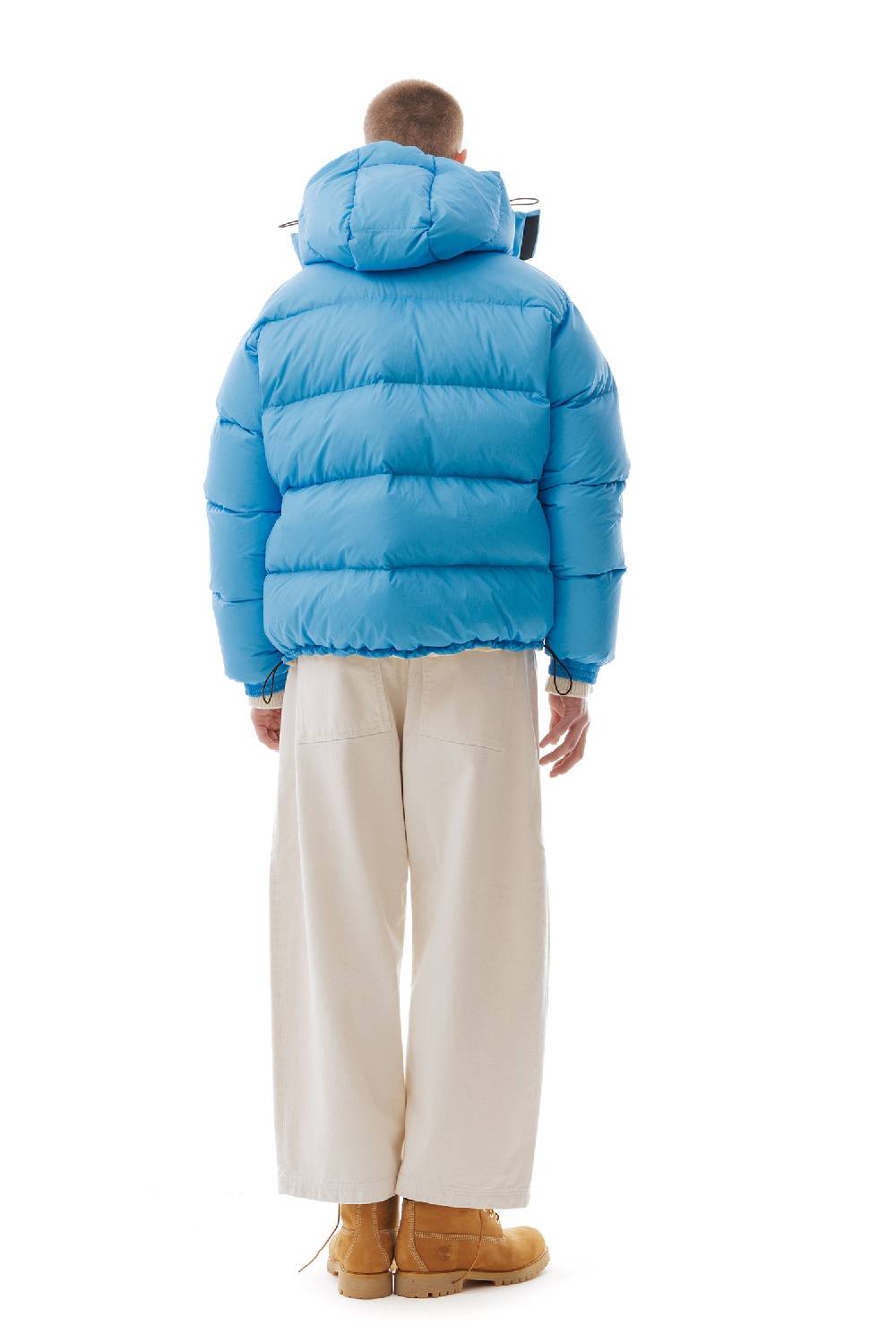 Lc23 Multipocket Down Jacket Blue Italia