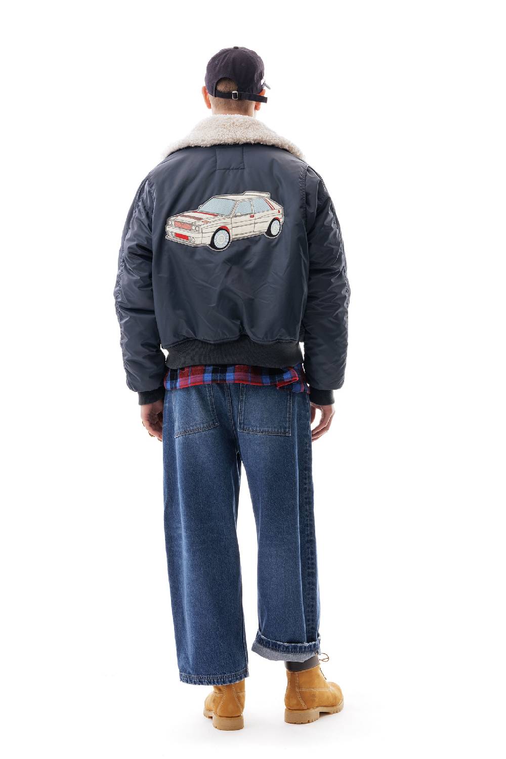 Lc23 Racing Team Bomber Jacket In Linea