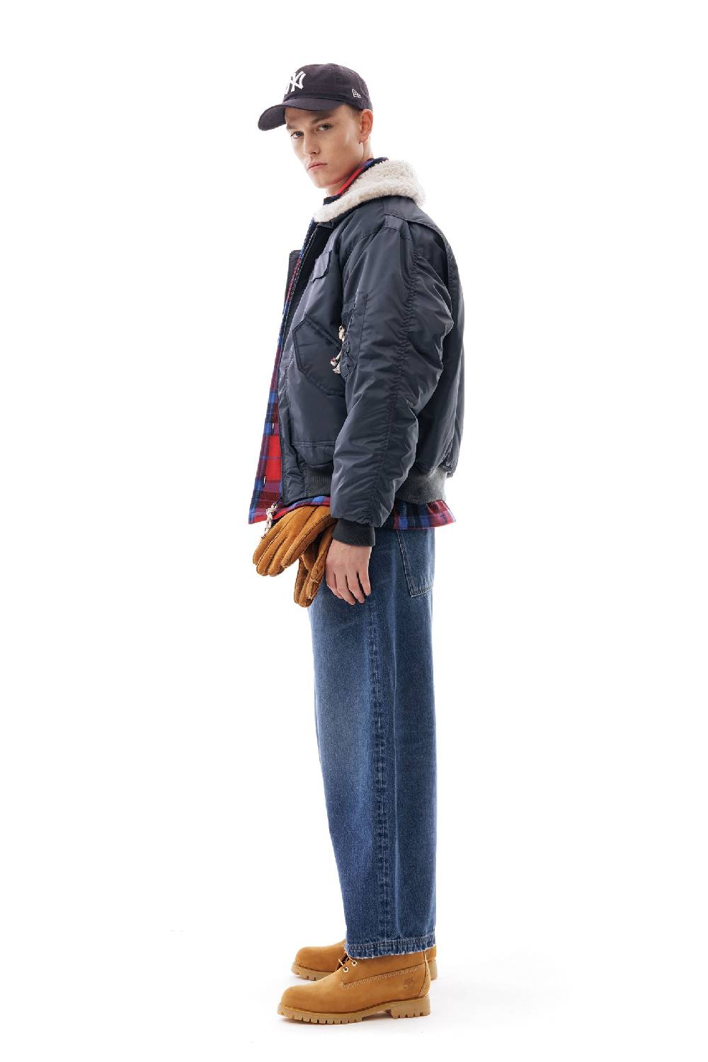 Lc23 Racing Team Bomber Jacket In Linea