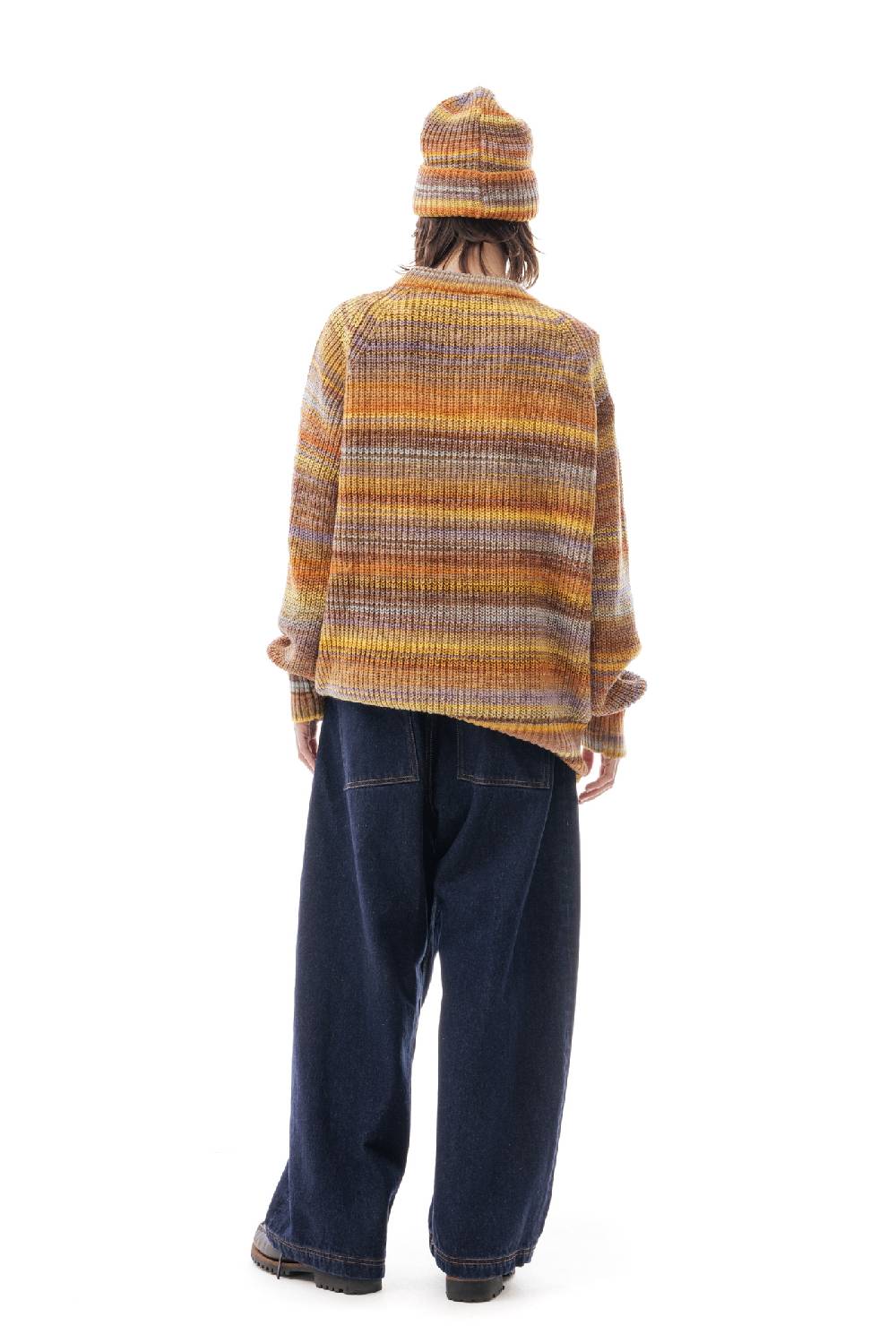 Lc23 Multicolor Sweater Yellow/Orange Soddisfazione Garantita