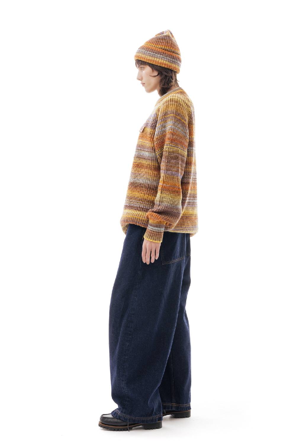 Lc23 Multicolor Sweater Yellow/Orange Soddisfazione Garantita