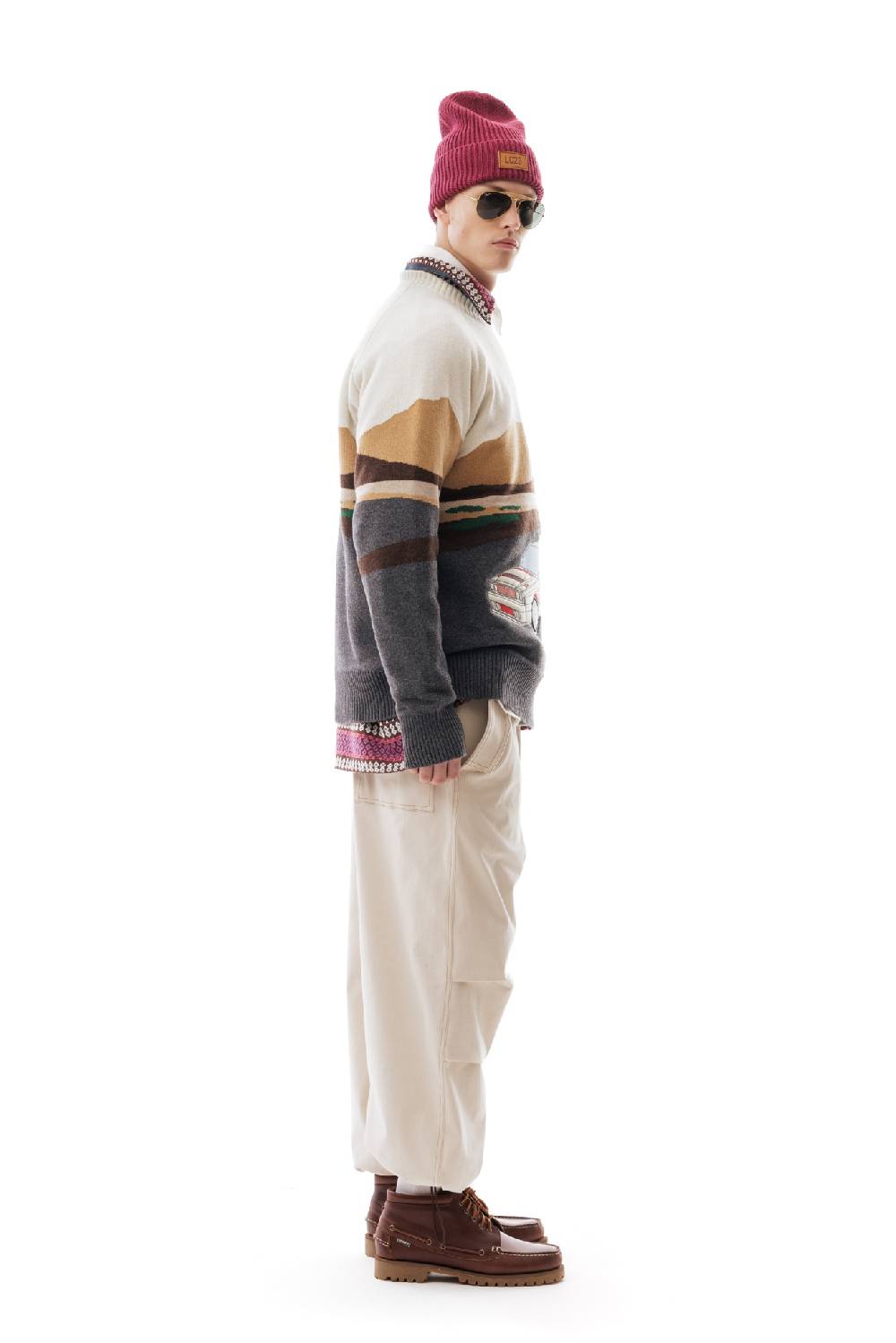 Lc23 Delta Jaquard Sweater Vendita Calda
