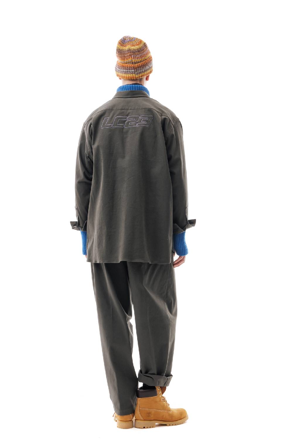 Lc23 Gabardina Overshirt Dark Grey Affare Del Giorno