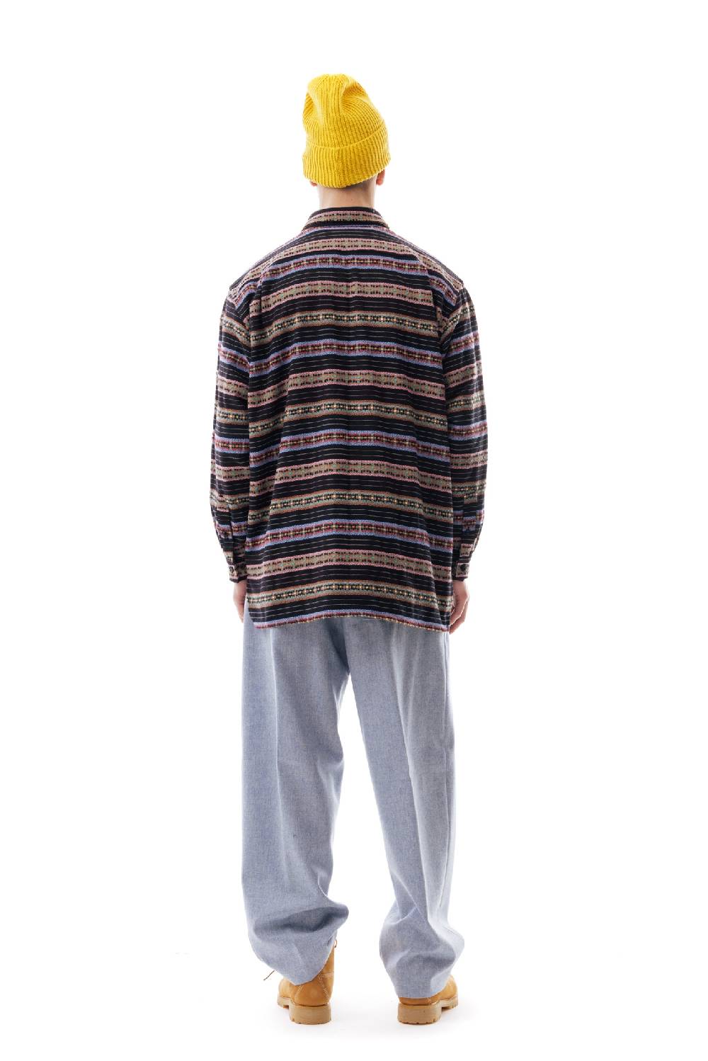 Lc23 Stripes Jaquard Overshirt Prezzo Ridotto