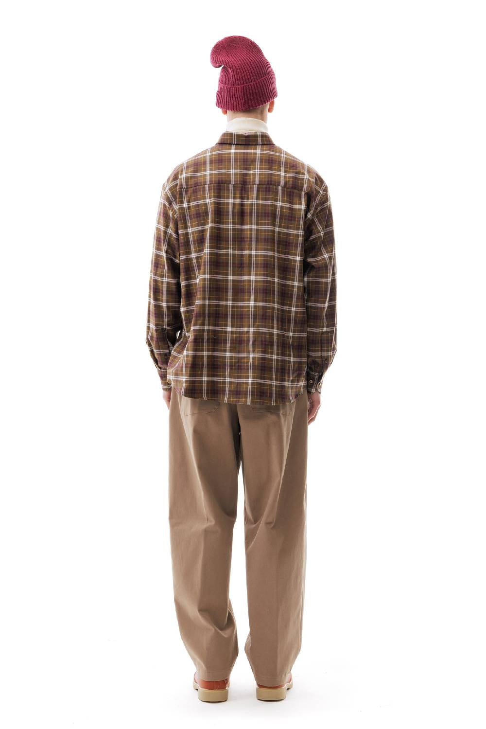 Lc23 Flannel Check Shirt Army Green Economico