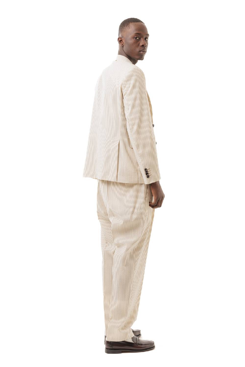 Lc23 Seersucker Stripes Blazer Pezzi Unici