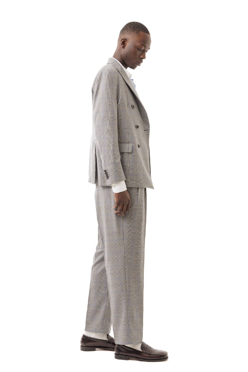 Lc23 Prince of Galles Grey Blazer Soddisfazione Garantita