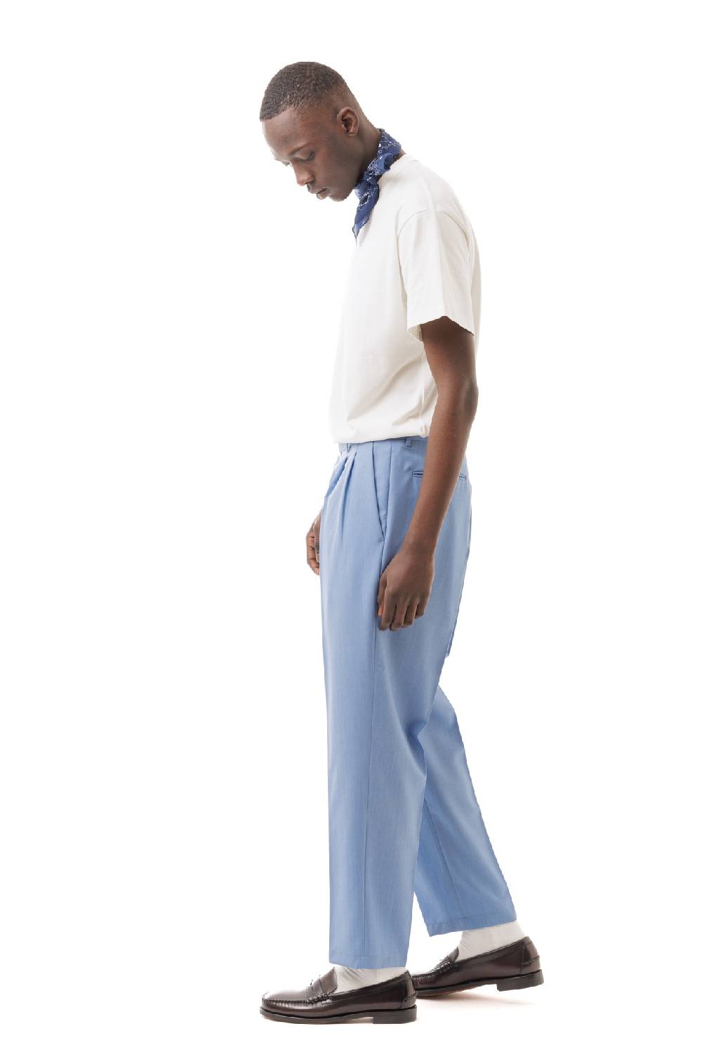 Lc23 Blue Trousers Qualità Garantita