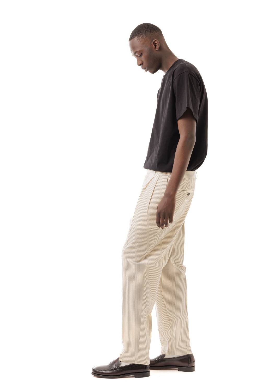 Lc23 Seersucker Stripes Trousers Negozi Online