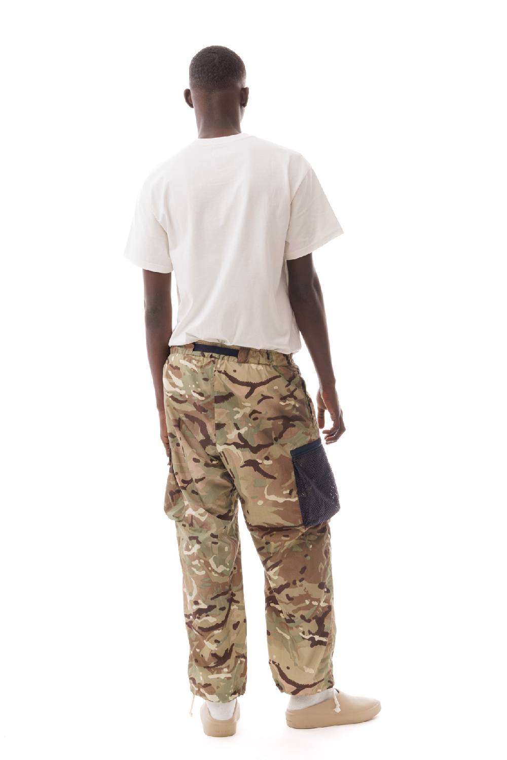 Lc23 Nylon Camo Cargo Pants Consegna Veloce