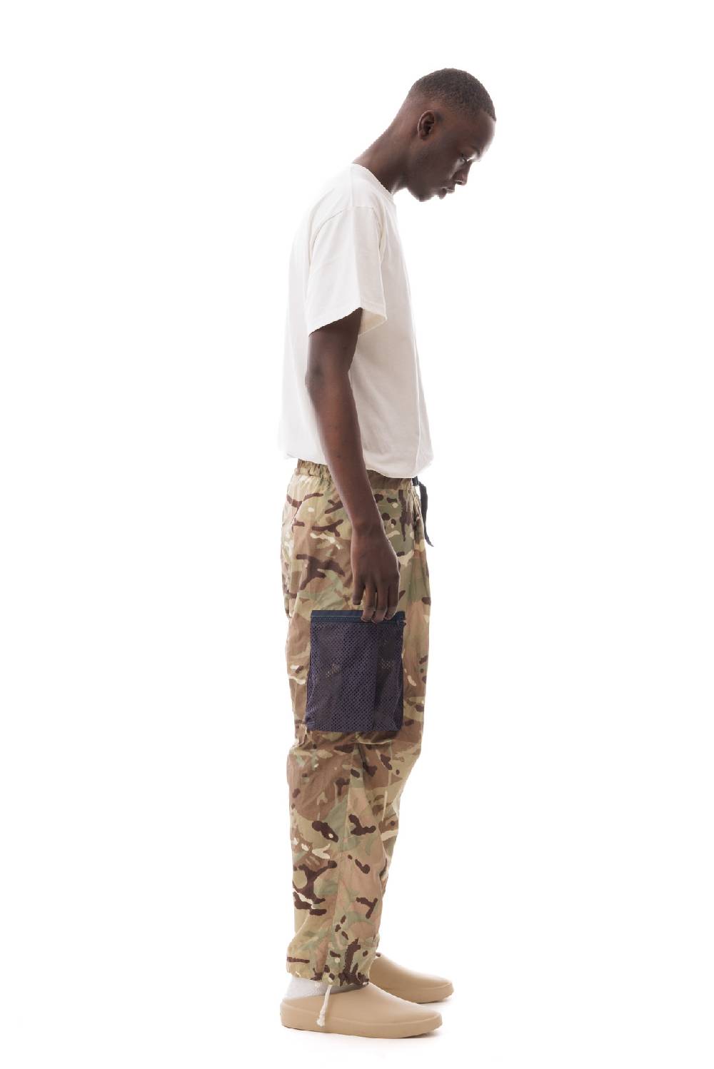 Lc23 Nylon Camo Cargo Pants Consegna Veloce