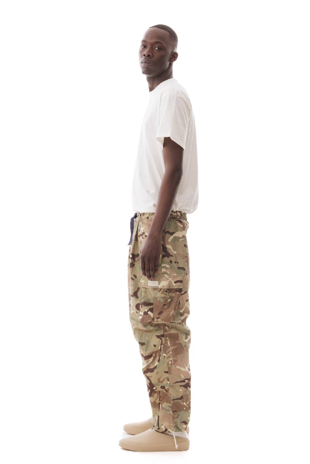 Lc23 Nylon Camo Cargo Pants Consegna Veloce