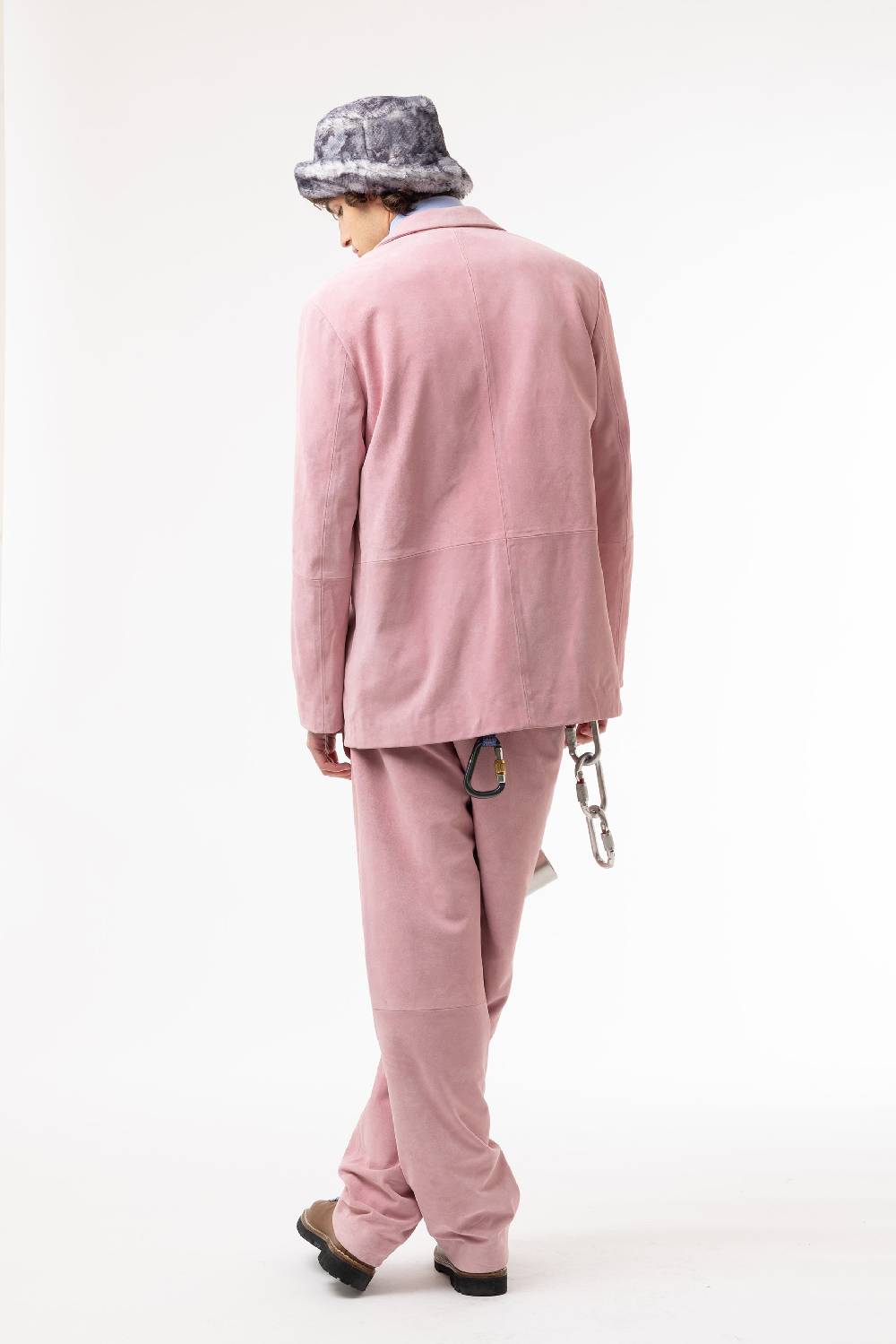 Lc23 Suede Trousers Vendita Calda