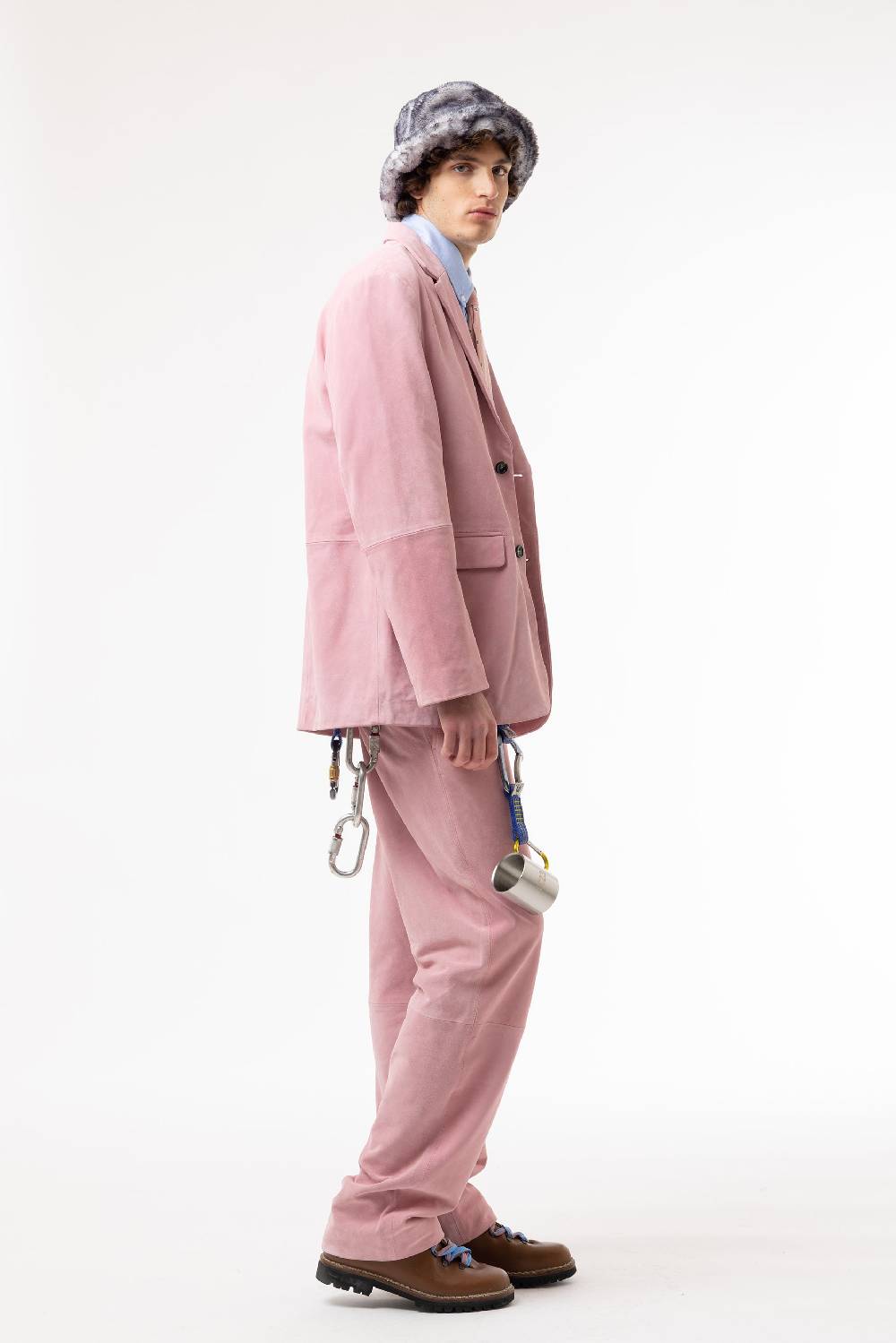 Lc23 Suede Trousers Vendita Calda