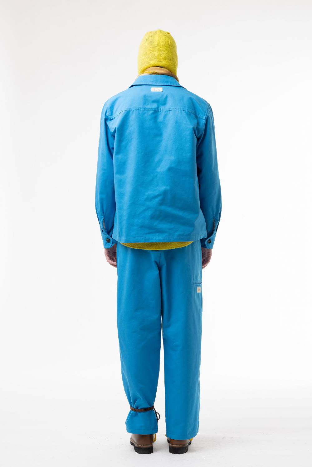 Lc23 Patch Canvas Overshirt Turquoise Vendita Economica