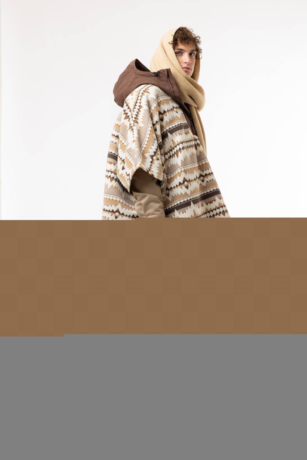 Lc23 Cape Coat Beige I Più Venduti