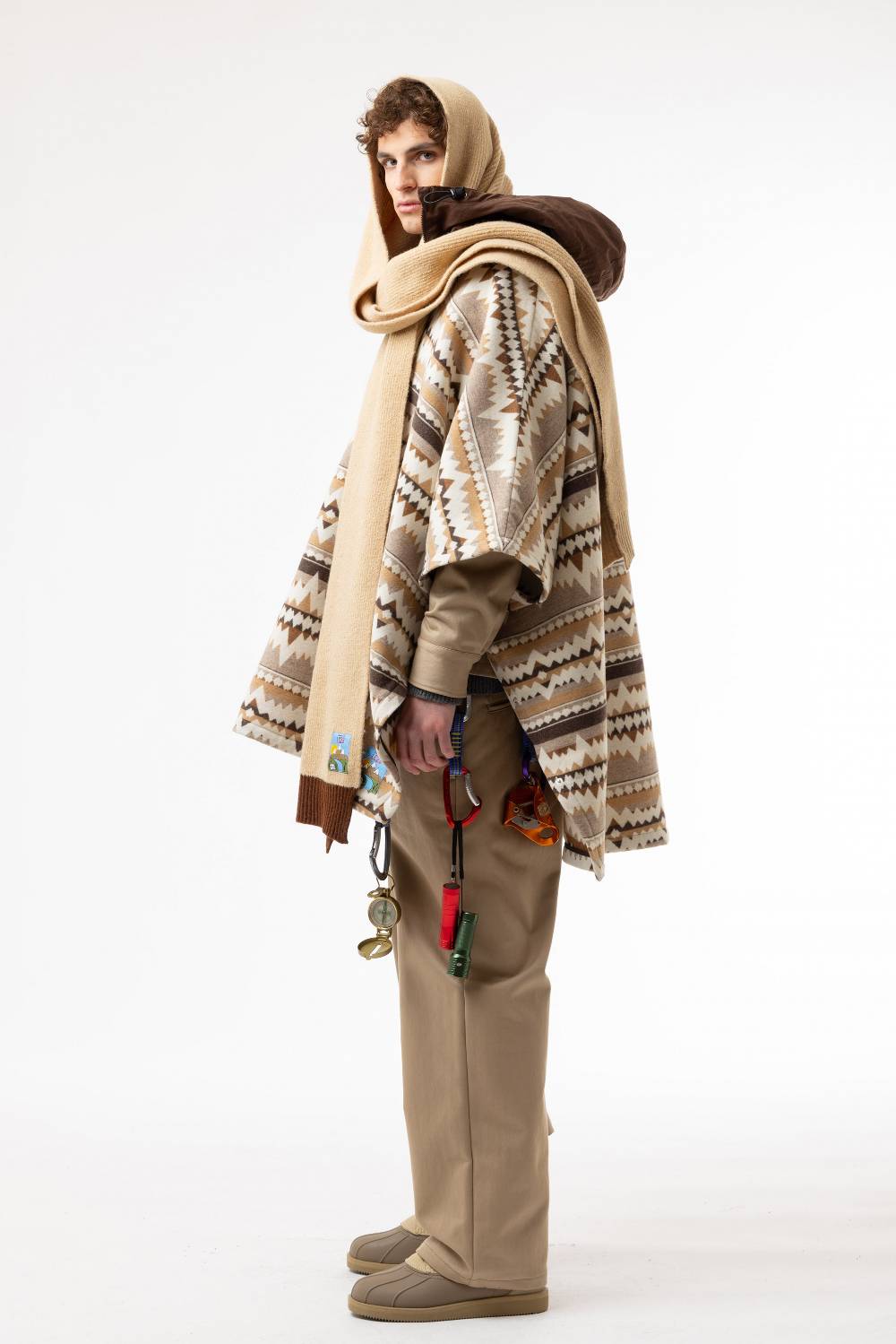 Lc23 Cape Coat Beige I Più Venduti