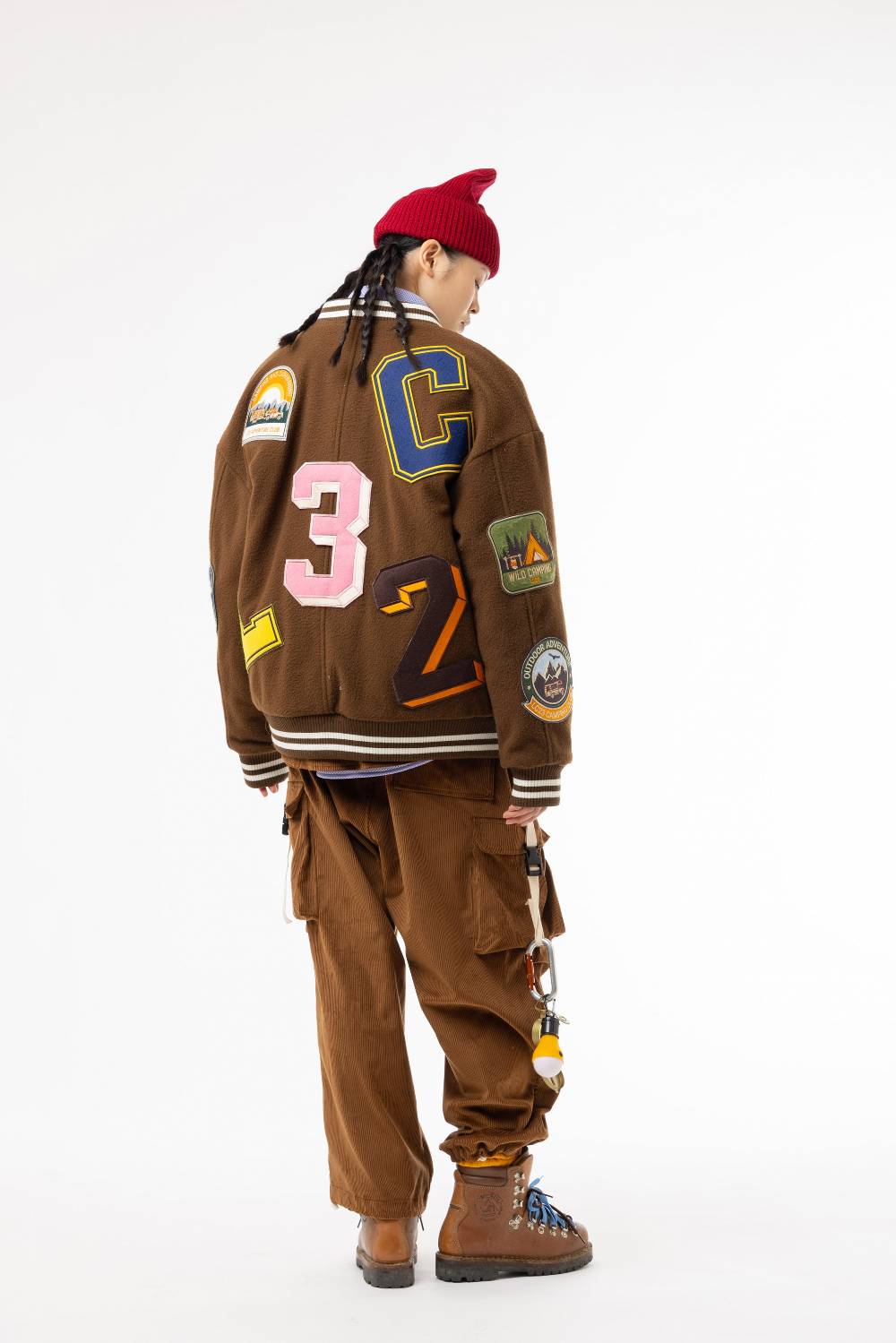 Lc23 Multipatch Varsity Jacket Vendite Flash
