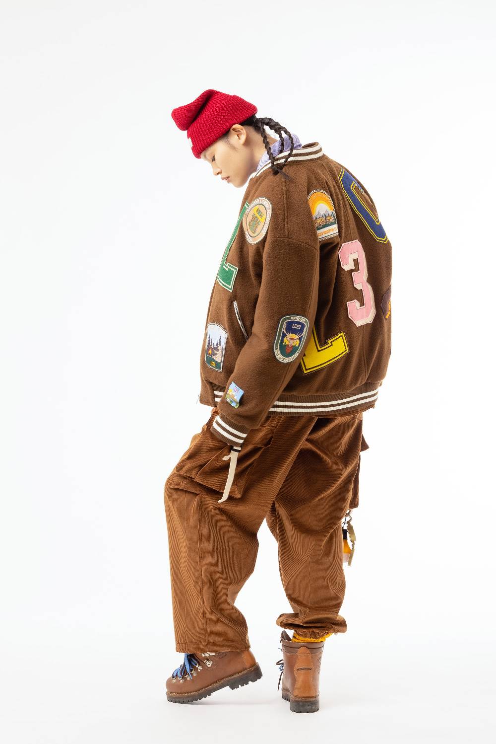 Lc23 Multipatch Varsity Jacket Vendite Flash