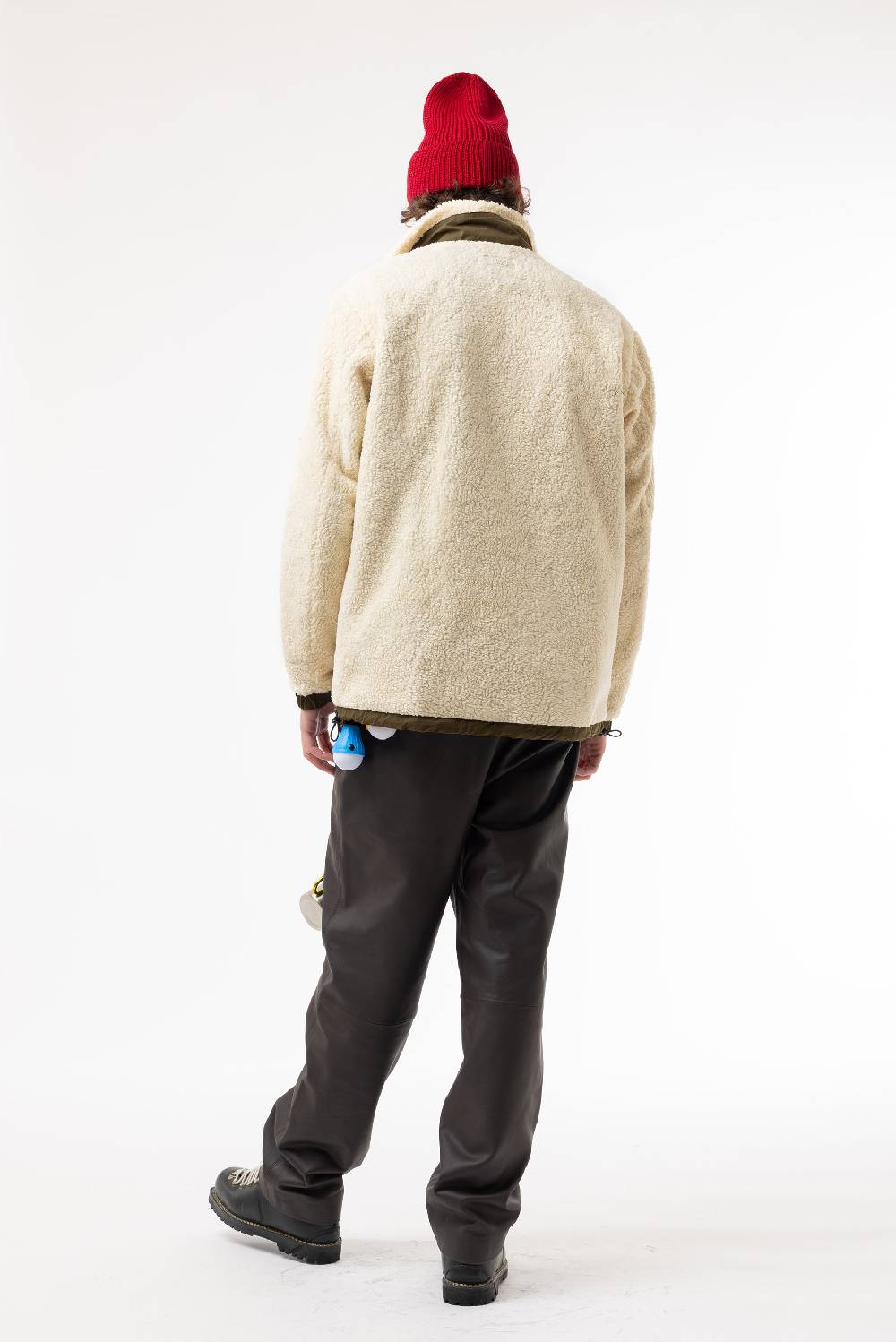 Lc23 Polartec Sherpa Jacket Cream In Saldo