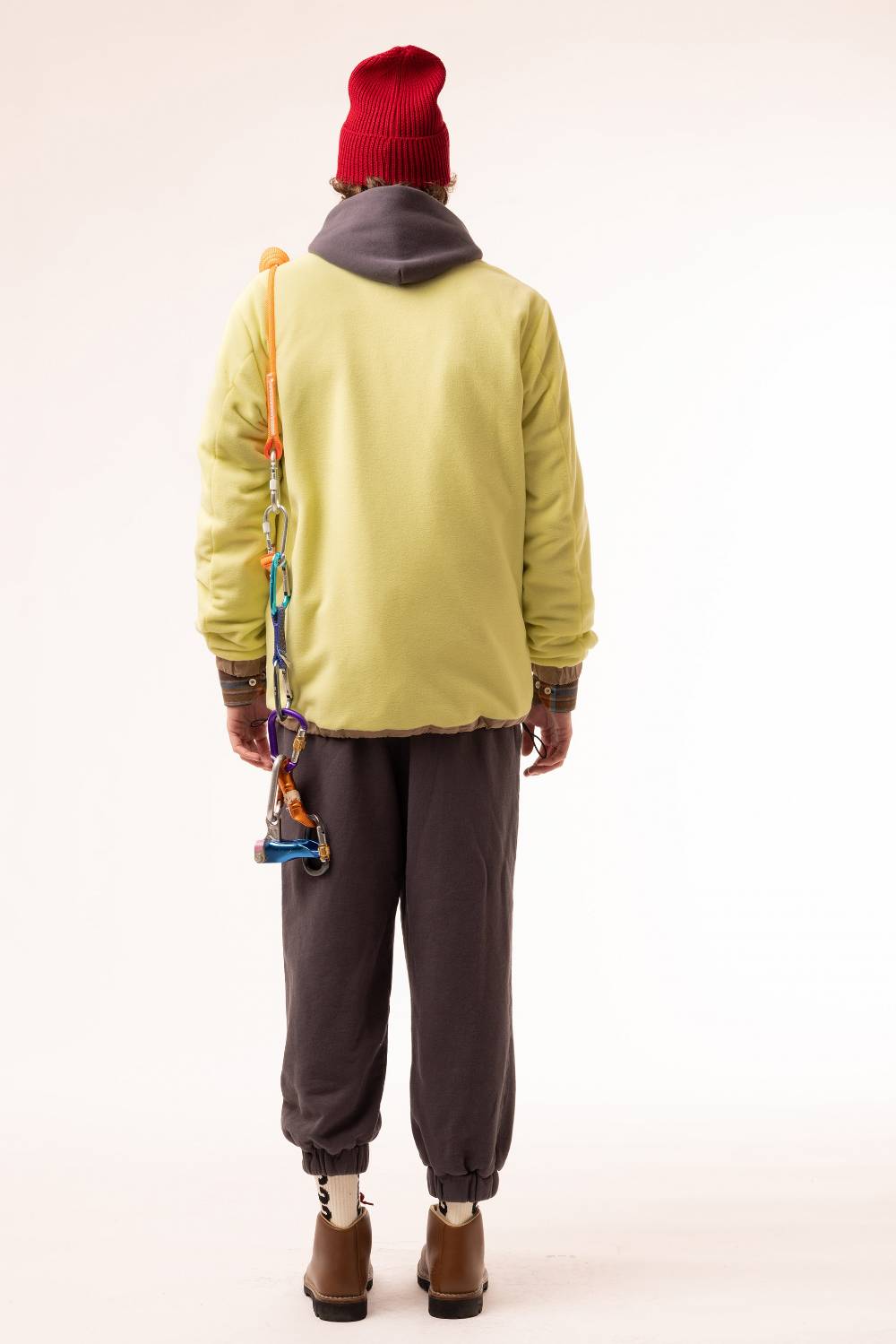 Lc23 Polartec Sherpa Jacket Yellow Nuova