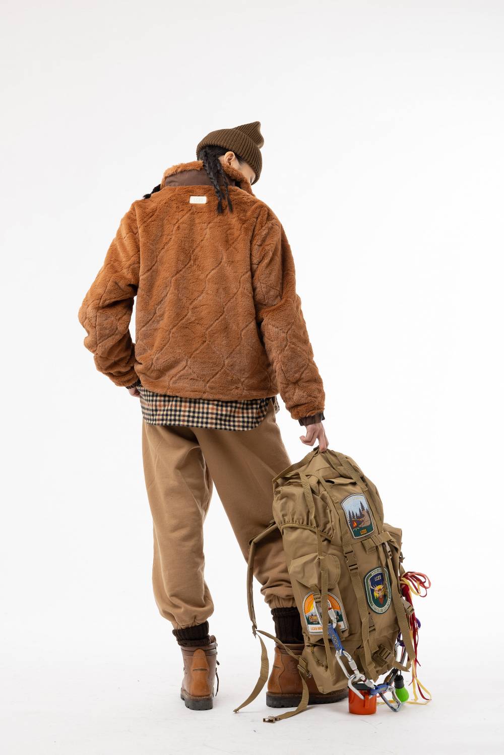 Lc23 Fur Sherpa Jacket Moda