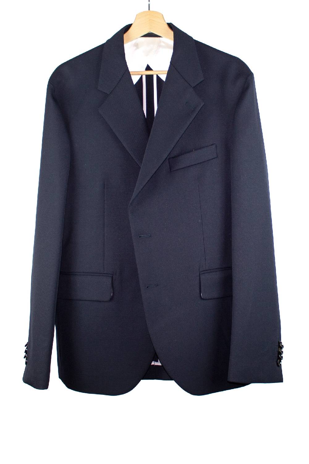Lc23 Marzotto Wool Navy Blazer Pezzi Unici