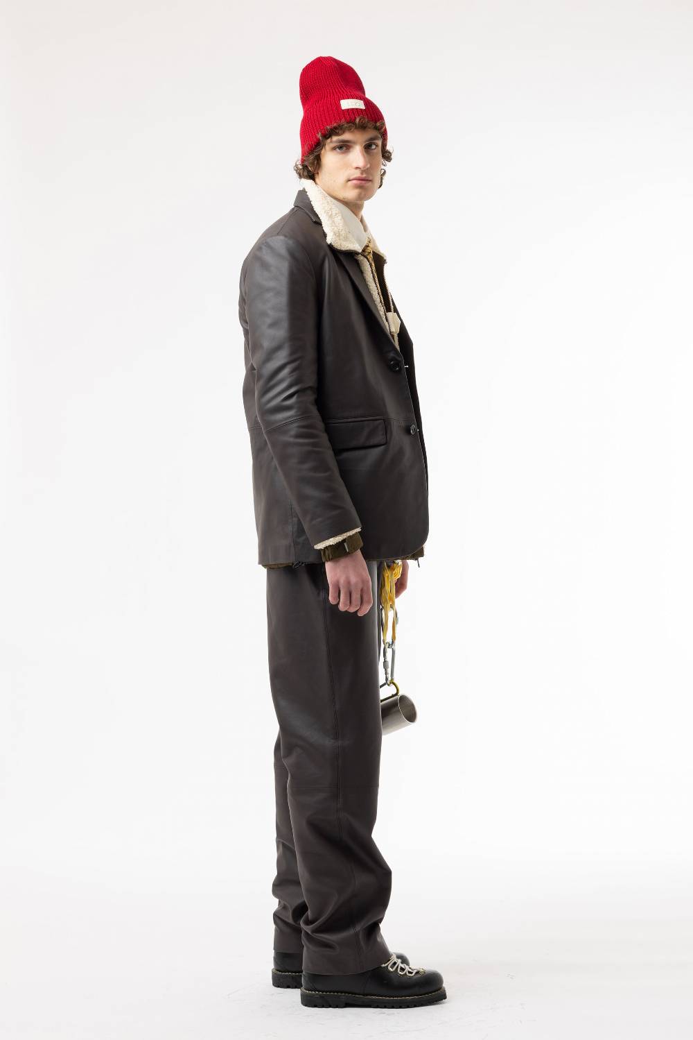 Lc23 Leather Blazer Soddisfazione Garantita