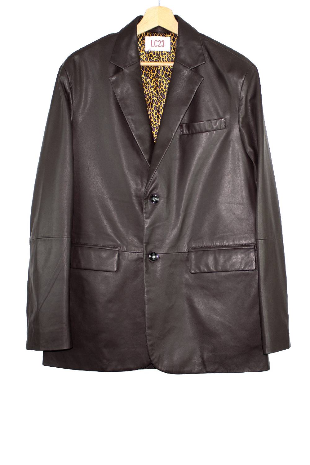 Lc23 Leather Blazer Soddisfazione Garantita