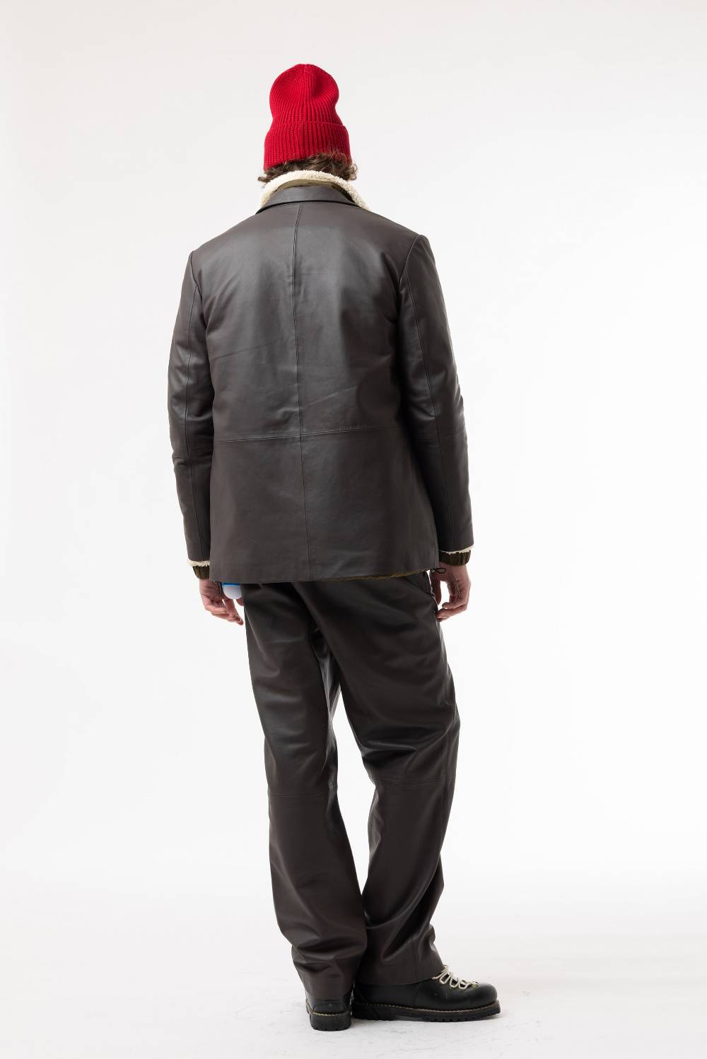 Lc23 Leather Trousers Negozi Online