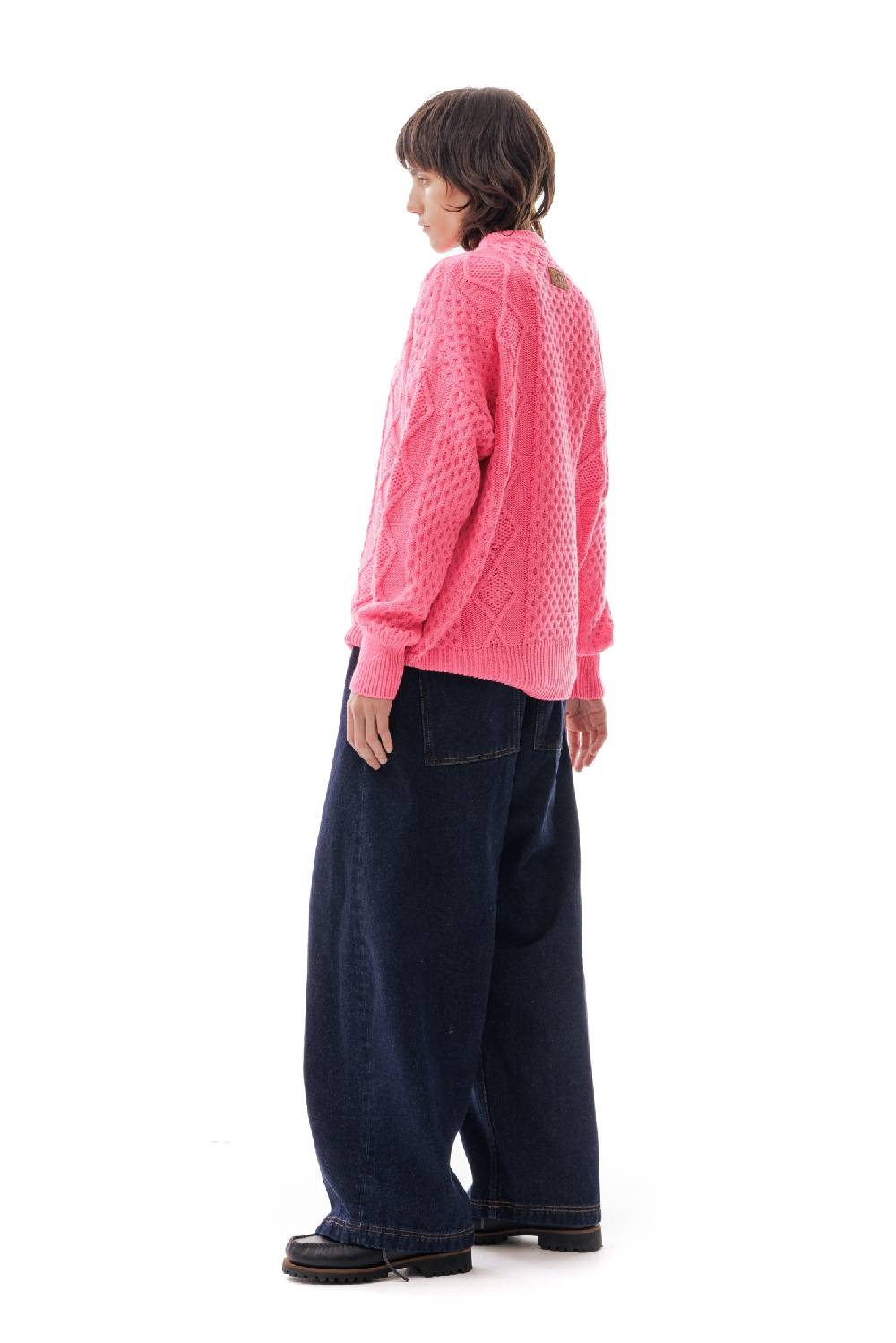 Lc23 Irish Knit Sweater Pink Acquista Ora