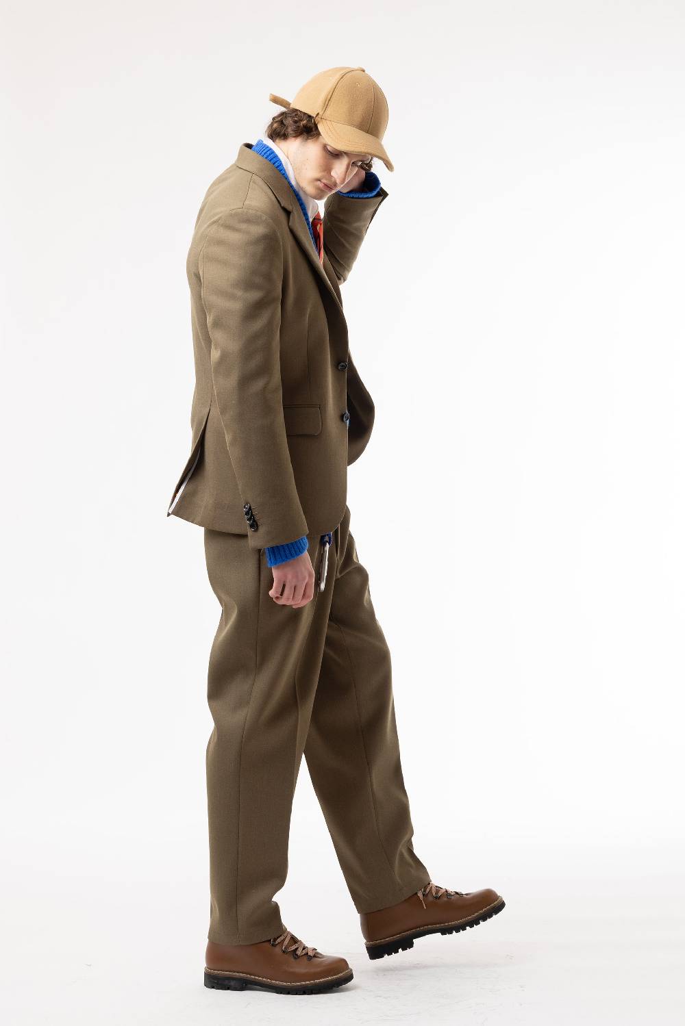 Lc23 Marzotto Wool Olive Blazer Affare Del Giorno