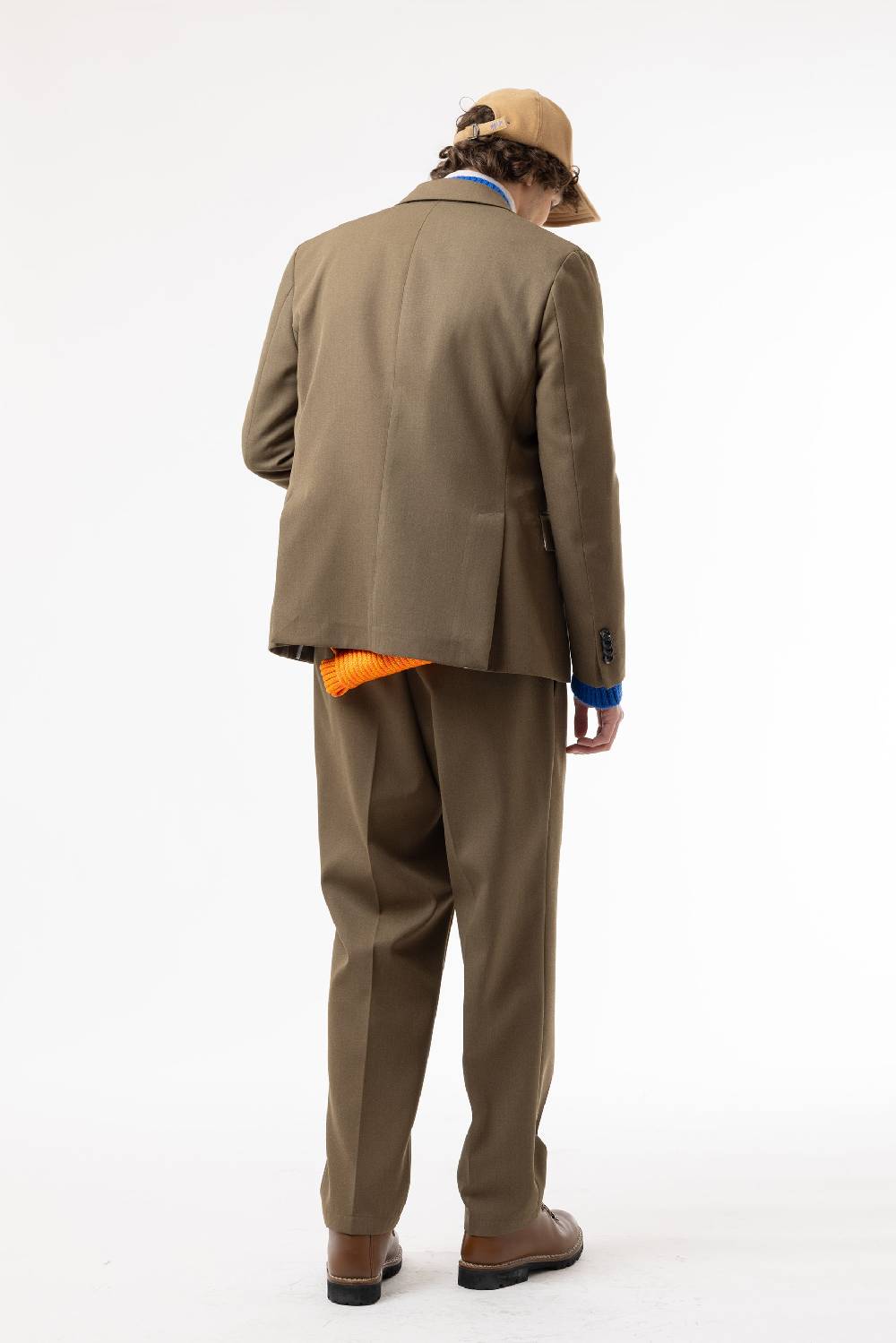 Lc23 Marzotto Wool Olive Blazer Affare Del Giorno