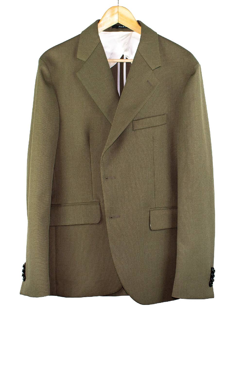 Lc23 Marzotto Wool Olive Blazer Affare Del Giorno