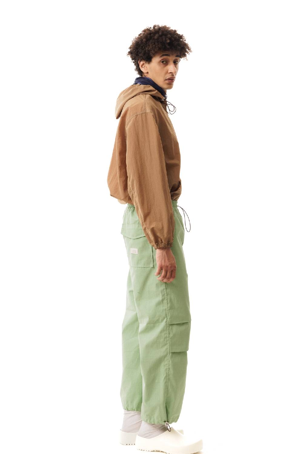 Lc23 Paracadute Ripstop Pants Green Novità