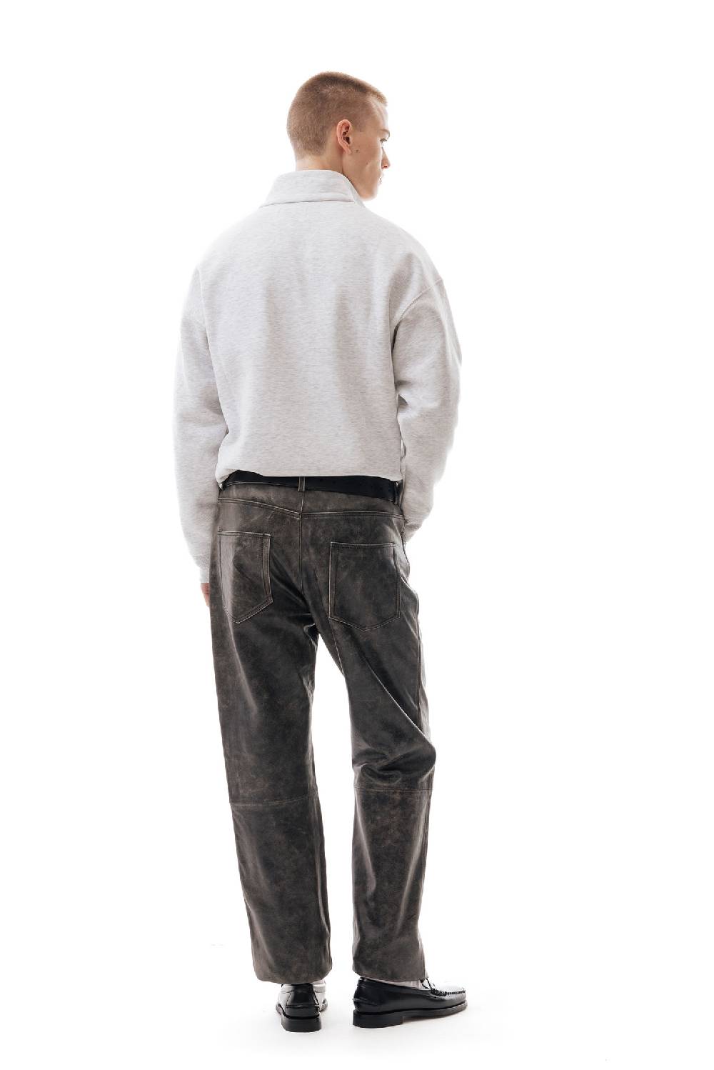 Lc23 Leather Trousers Qualità