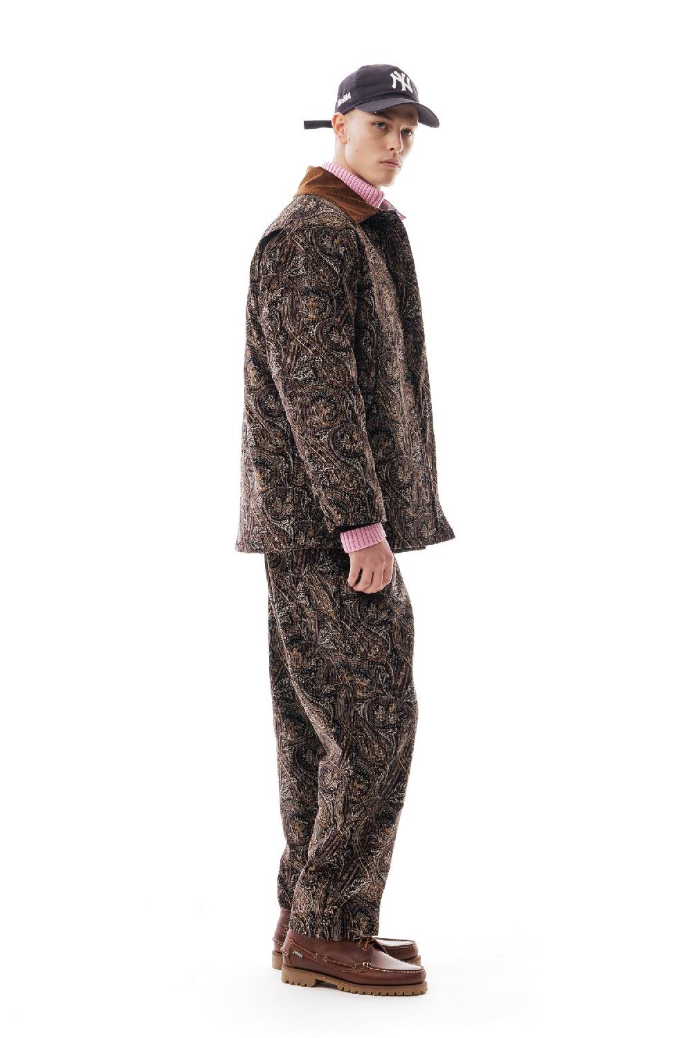 Lc23 Printed Corduroy Work Jacket Shopping Online