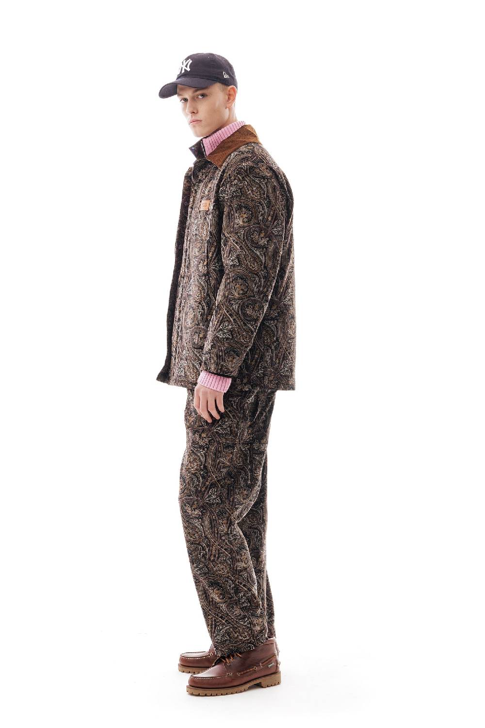 Lc23 Printed Corduroy Work Jacket Shopping Online