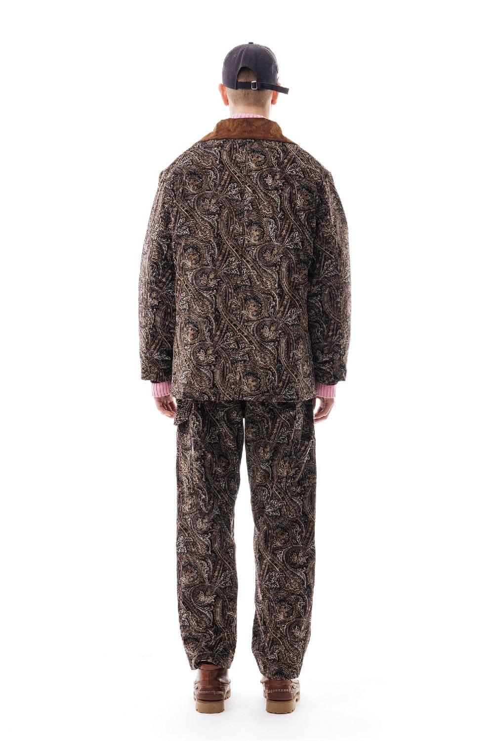 Lc23 Printed Corduroy Work Jacket Shopping Online