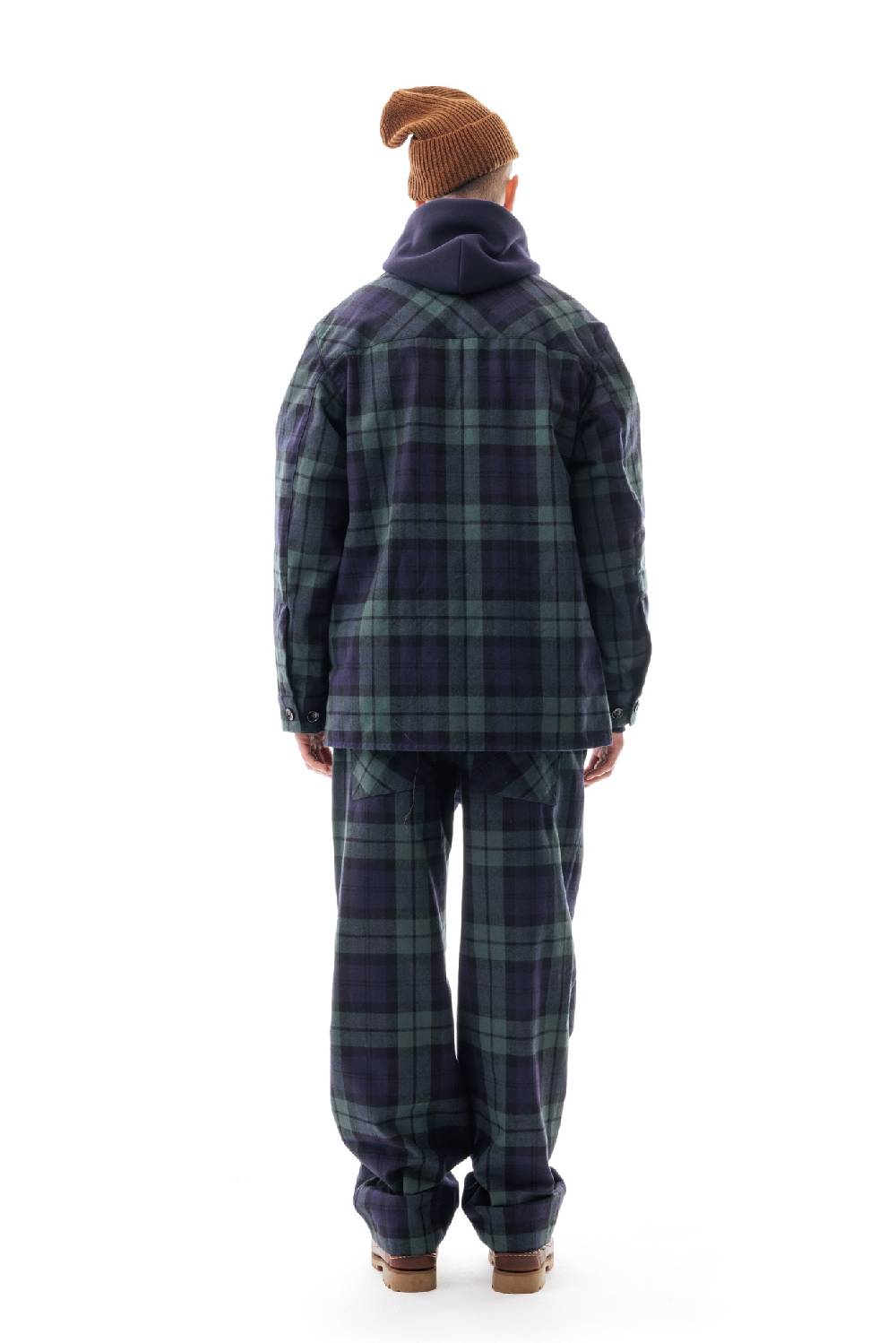 Lc23 Blackwatch Wool Overshirt In Saldo