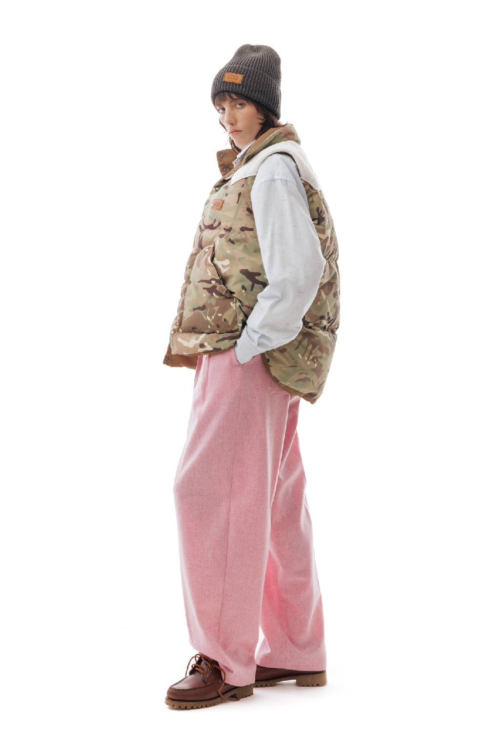 Lc23 Camo Paneled Down Vest Italy
