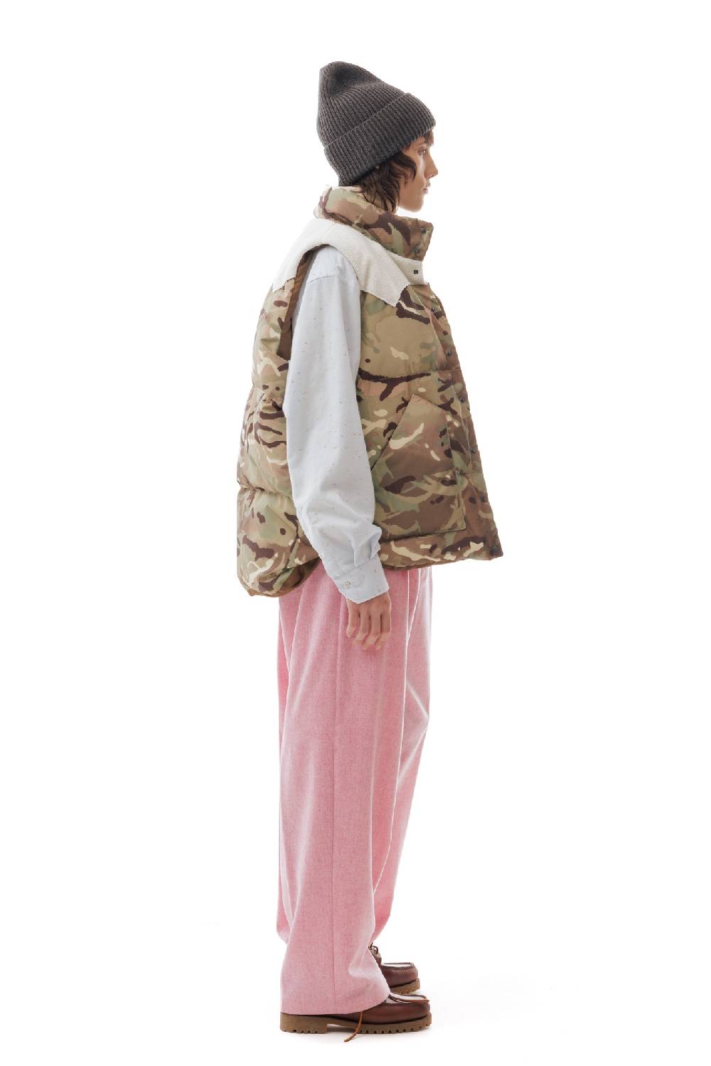 Lc23 Camo Paneled Down Vest Italy