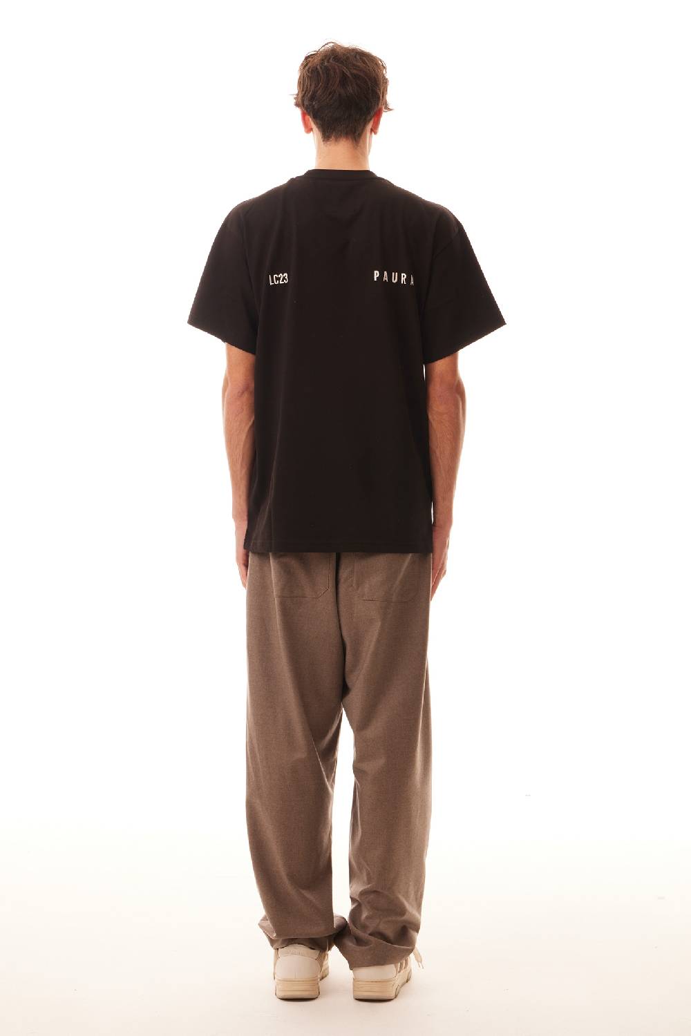 Lc23 Terrone T-shirt Balck In Linea